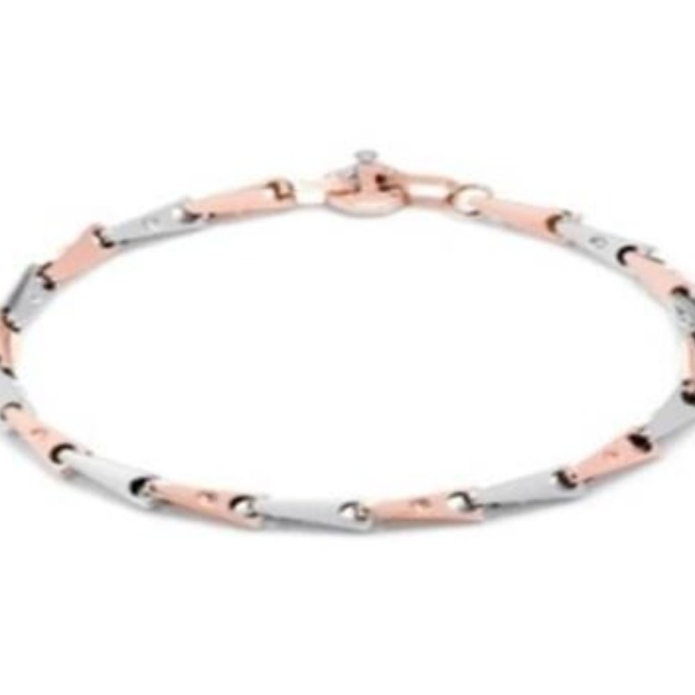 BARAKA Men's BR241041RBAU210002 Nexus Collection Gold Diamonds Bracelet